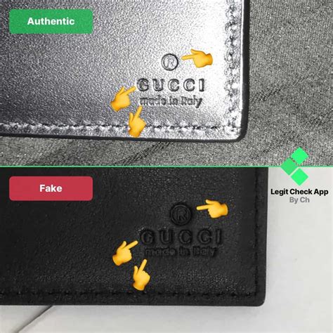 fake gucci slim wallet money clip|how to tell authentic gucci.